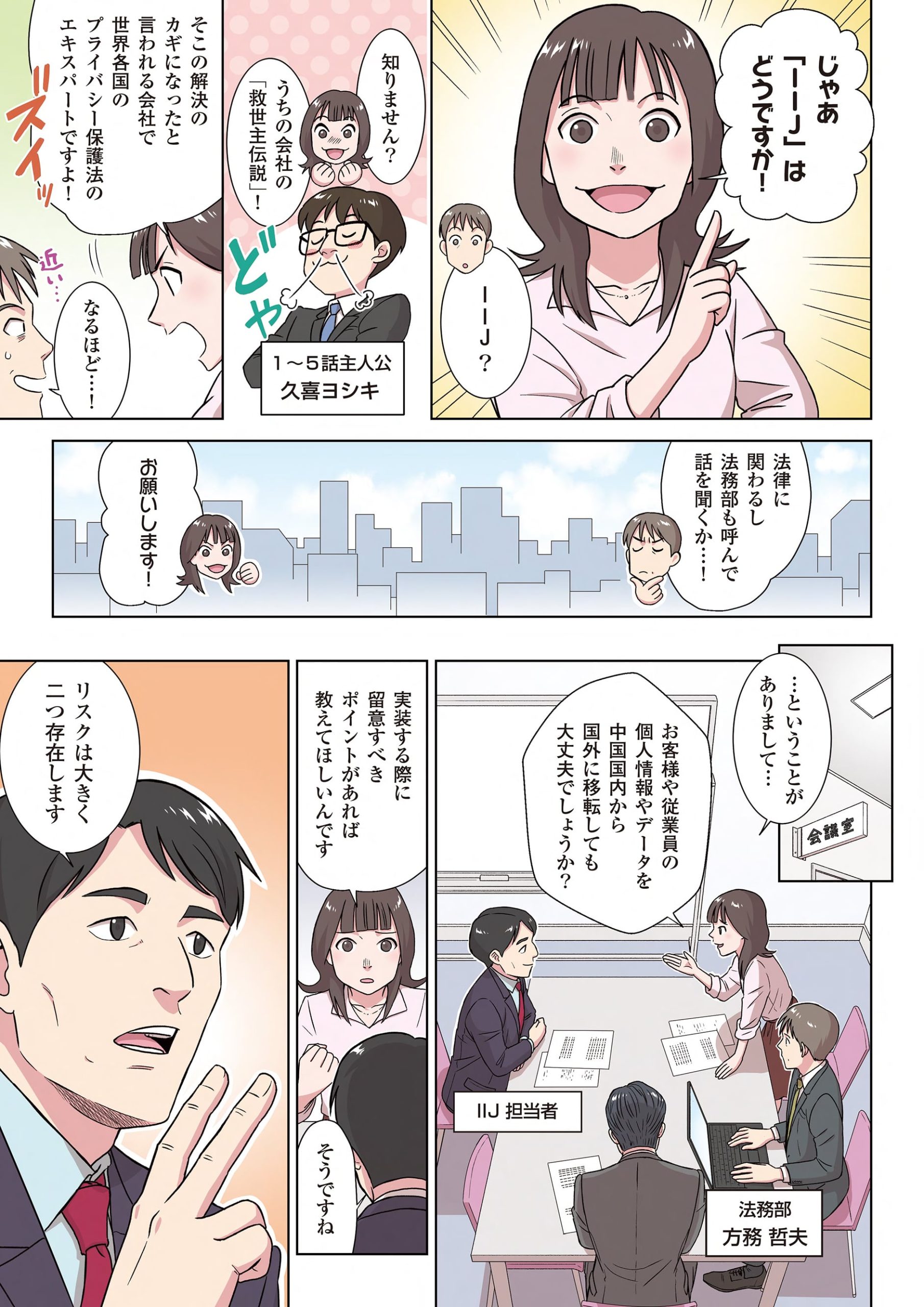 IIJは世界各国のプライバシー保護法のエキスパート